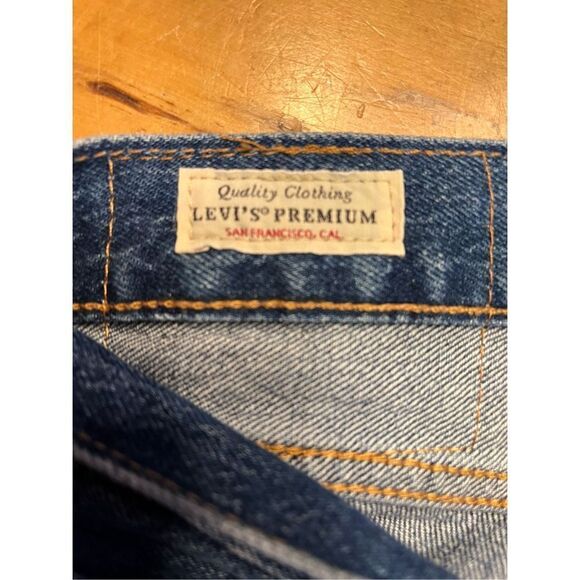 Levi's Premium 501 Jeans Blue Stretch Big &Tall Men's NWT RT$98 44x32 (2748) - Picture 8 of 10